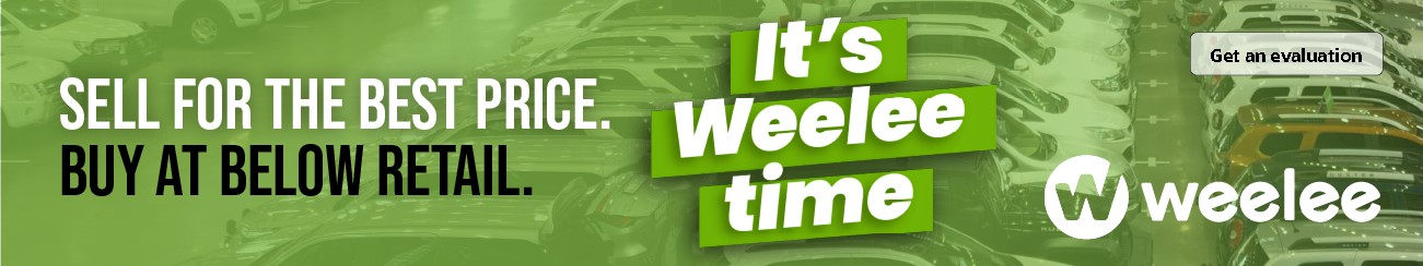 Weelee promotion banner.