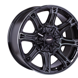 TSW Obsidian Gloss Black Machined